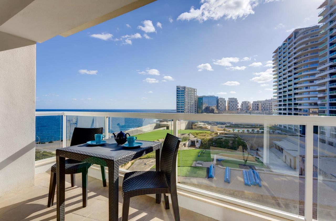 Apartment With Stunning Seaviews สลีมา ภายนอก รูปภาพ