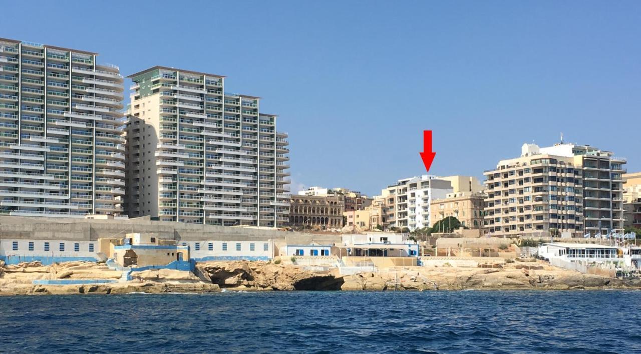 Apartment With Stunning Seaviews สลีมา ภายนอก รูปภาพ